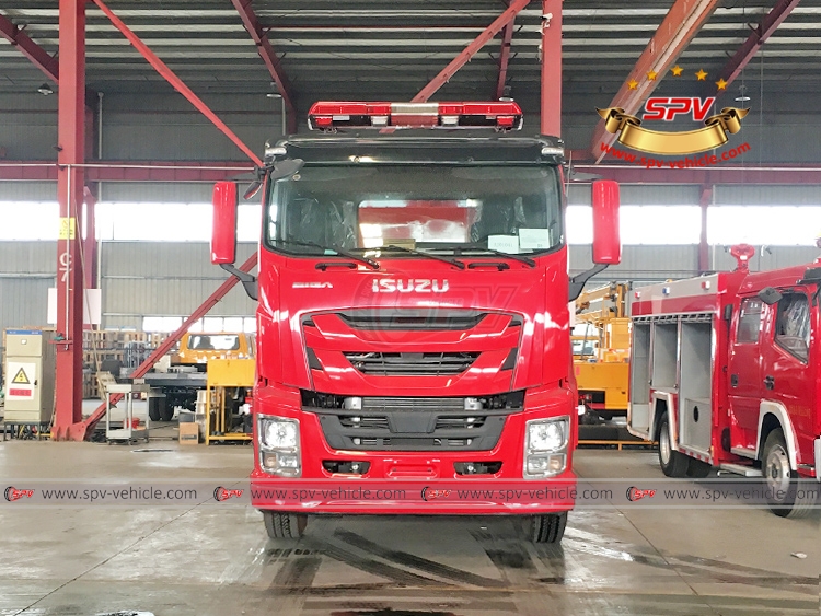 Foam Water Fire Fighting Truck ISUZU - F